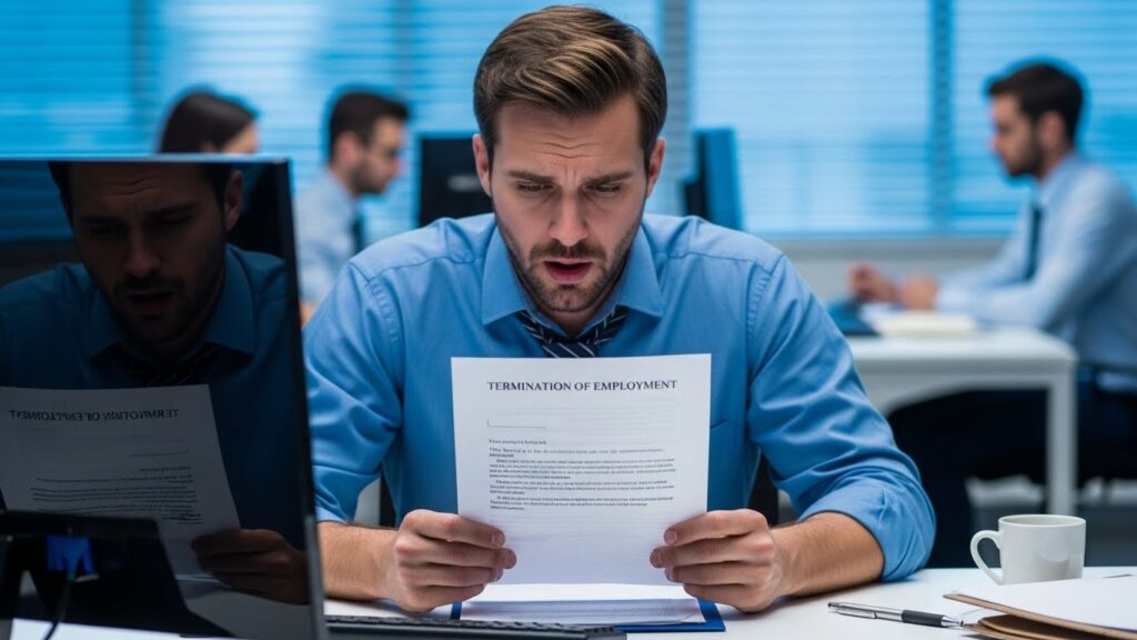 employee facing job termination